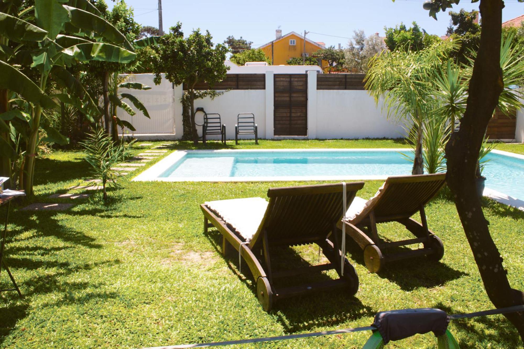 Vila Vale Guest House - Surf & Yoga Charneca  Bagian luar foto